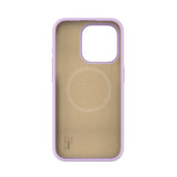 iPhone 15 Pro iDeal Of Sweden Silicone Case - MagSafe Compatible - Lavender Milk