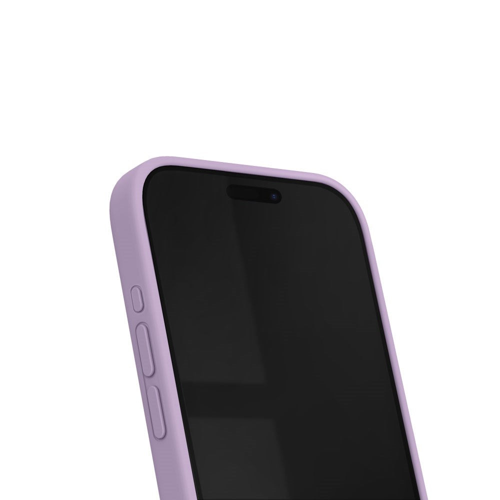 iPhone 15 Pro iDeal Of Sweden Silicone Case - MagSafe Compatible - Lavender Milk