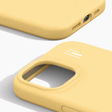 iDeal Of Sweden iPhone 16e / 15 / 14 / 13  Silicone Case - MagSafe Compatible - Soft Lemon