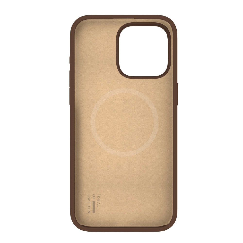iDeal Of Sweden iPhone 15 Pro Max Silicone Case - MagSafe Compatible - Mocha Mousse
