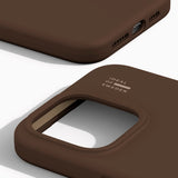 iDeal Of Sweden iPhone 15 Pro Max Silicone Case - MagSafe Compatible - Mocha Mousse