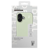 iPhone 16 iDeal Of Sweden Silicone Case - MagSafe Compatible - Sage Green