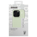 iPhone 16 Pro iDeal Of Sweden Silicone Case - MagSafe Compatible - Sage Green