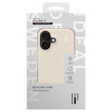 iPhone 17 iDeal Of Sweden Silicone Case - MagSafe Compatible - Cloud Dancer