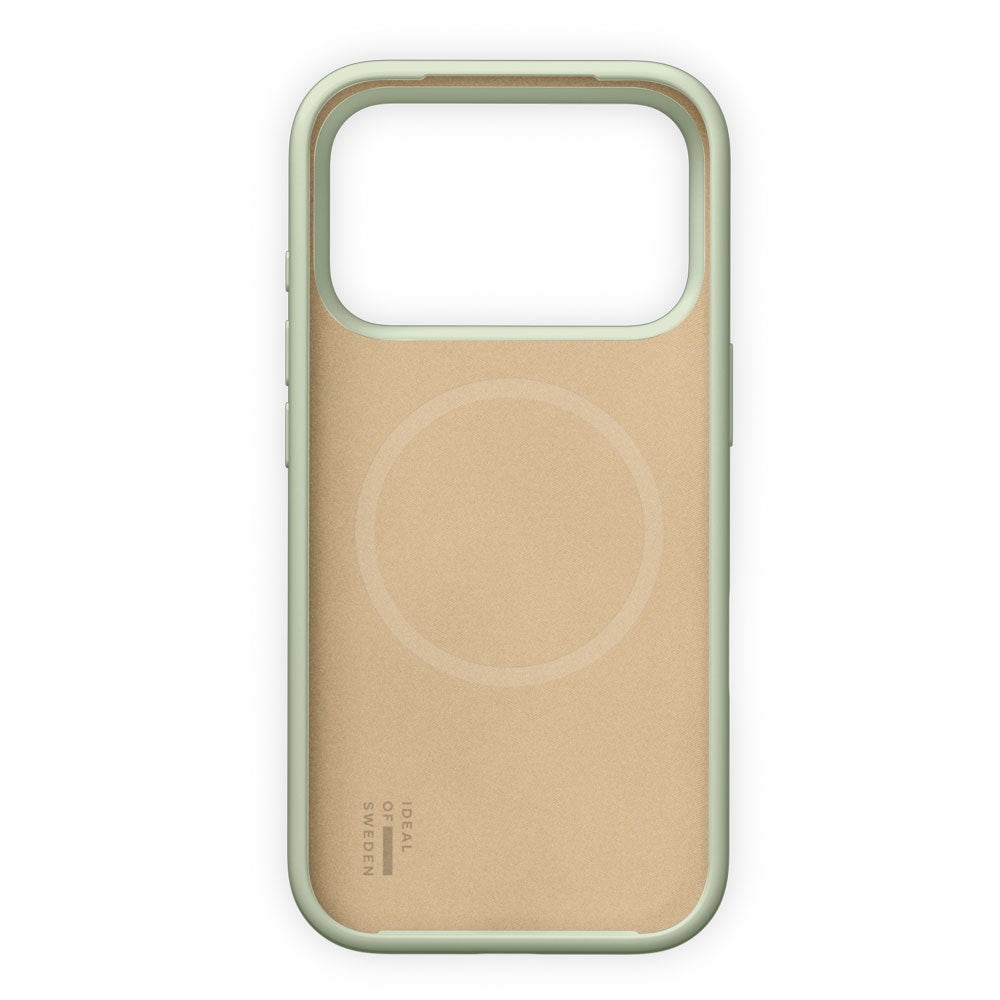iPhone 17 Pro iDeal Of Sweden Silicone Case - MagSafe Compatible - Sage Green