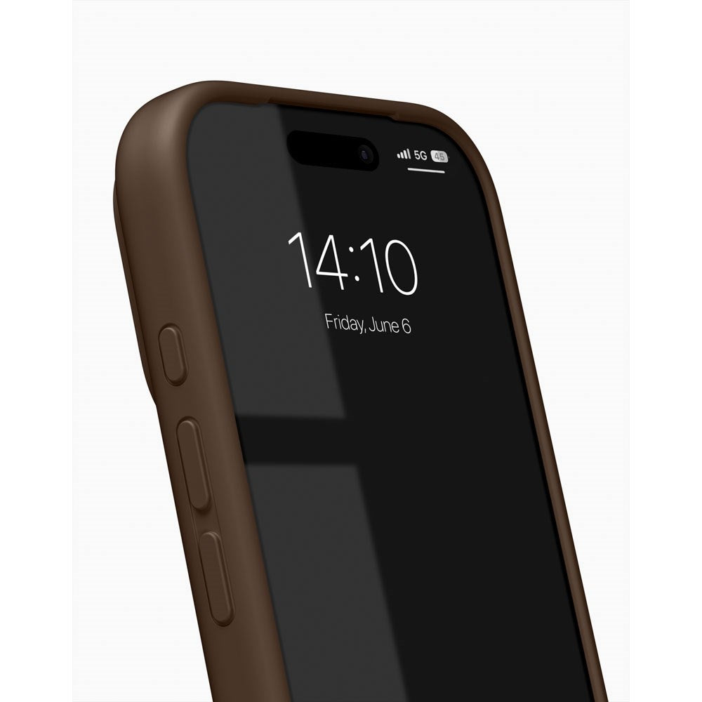 iPhone 18 Pro / 17 Pro iDeal Of Sweden Silicone Case - MagSafe Compatible - Mocha Mousse