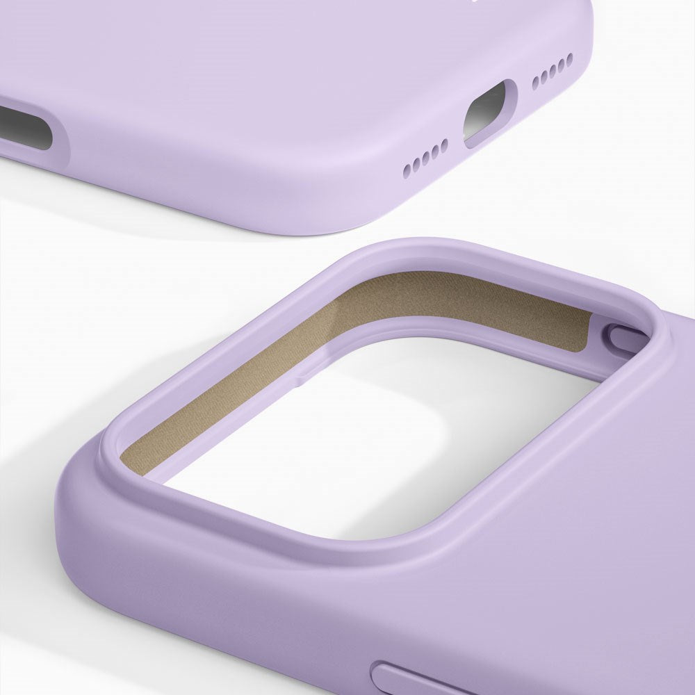 iPhone 18 Pro / 17 Pro iDeal Of Sweden Silicone Case - MagSafe Compatible - Lavender Milk