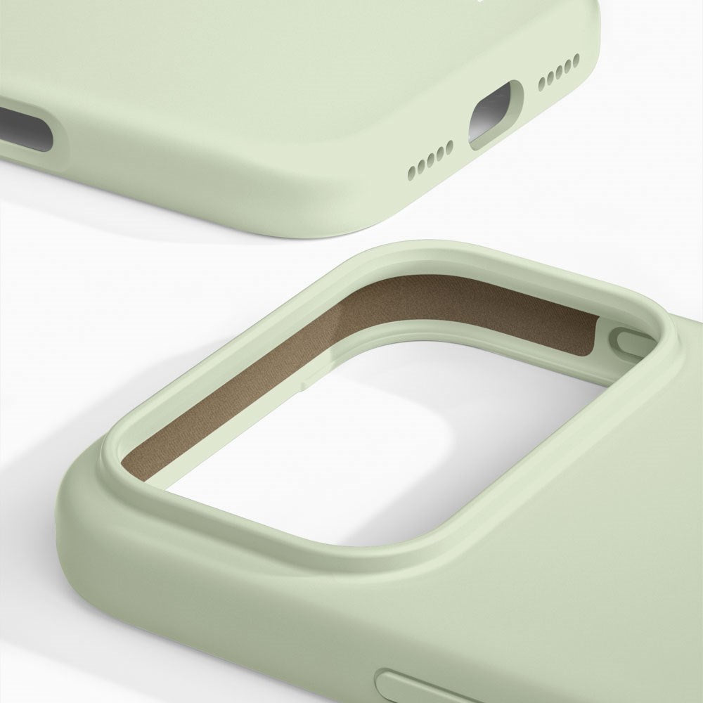 iPhone 18 Pro Max / 17 Pro Max iDeal Of Sweden Silicone Case - MagSafe Compatible - Sage Green