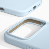 iPhone 18 Pro Max / 17 Pro Max iDeal Of Sweden Silicone Case - MagSafe Compatible - Light Blue