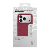 iPhone 18 Pro Max / 17 Pro Max iDeal Of Sweden Silicone Case - MagSafe Compatible - Fine Wine