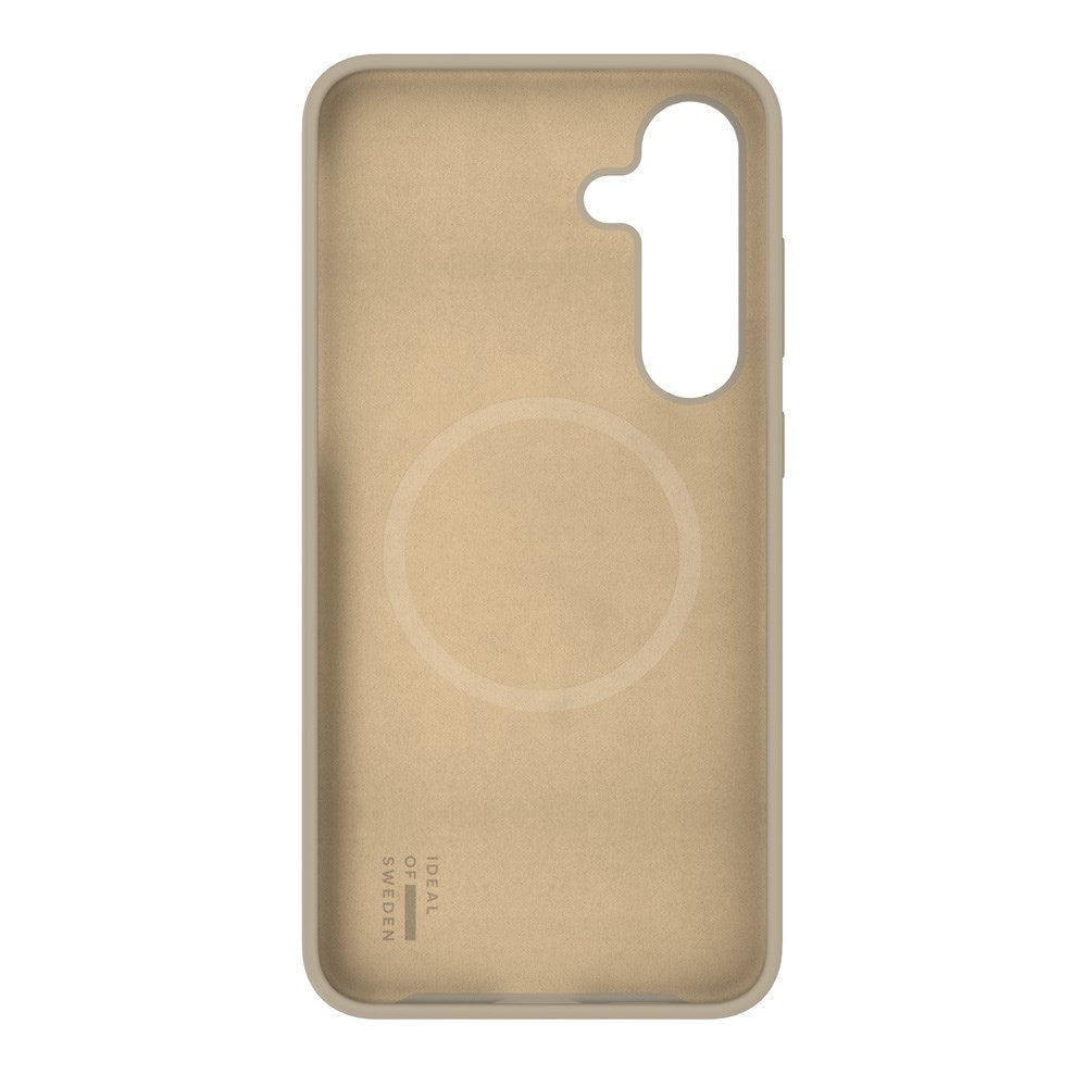 iDeal Of Sweden Samsung Galaxy S25 Silicone Case - MagSafe Compatible - Beige