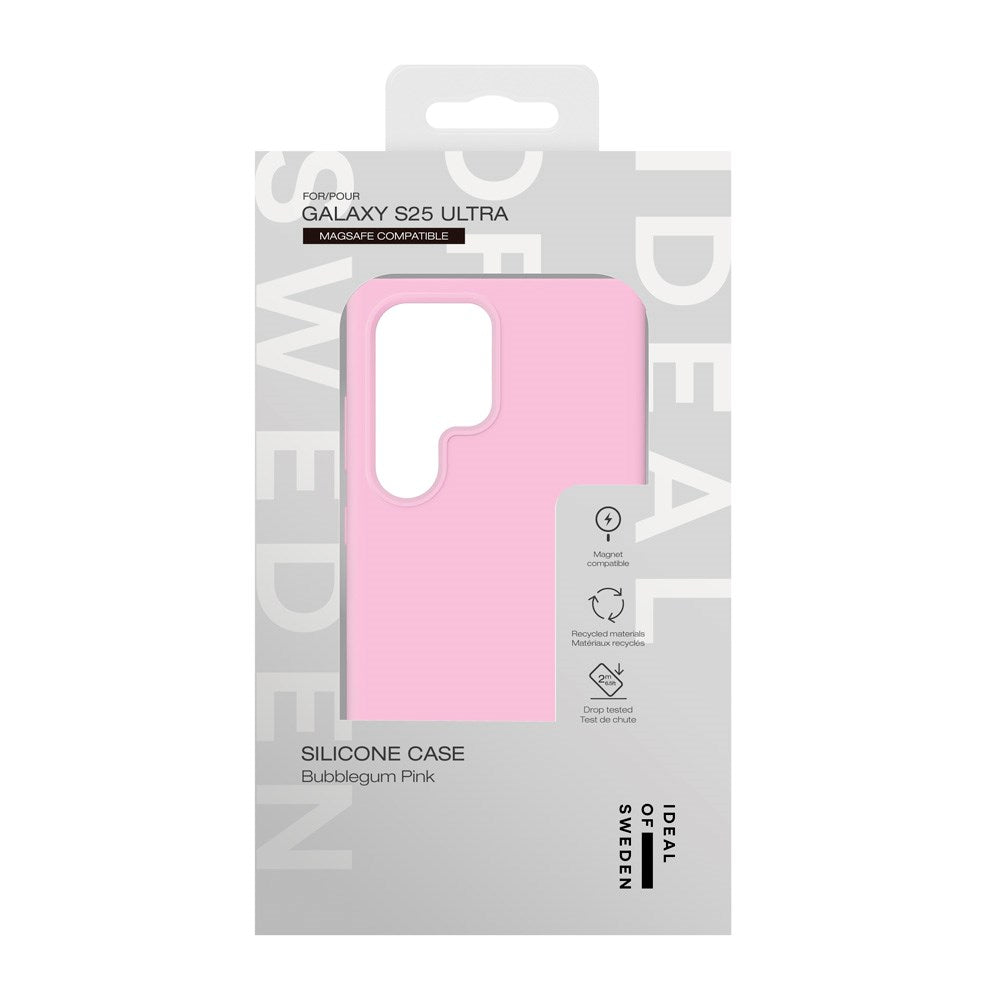 iDeal Of Sweden Samsung Galaxy S25 Ultra Silicone Case - MagSafe Compatible - Bubblegum Pink