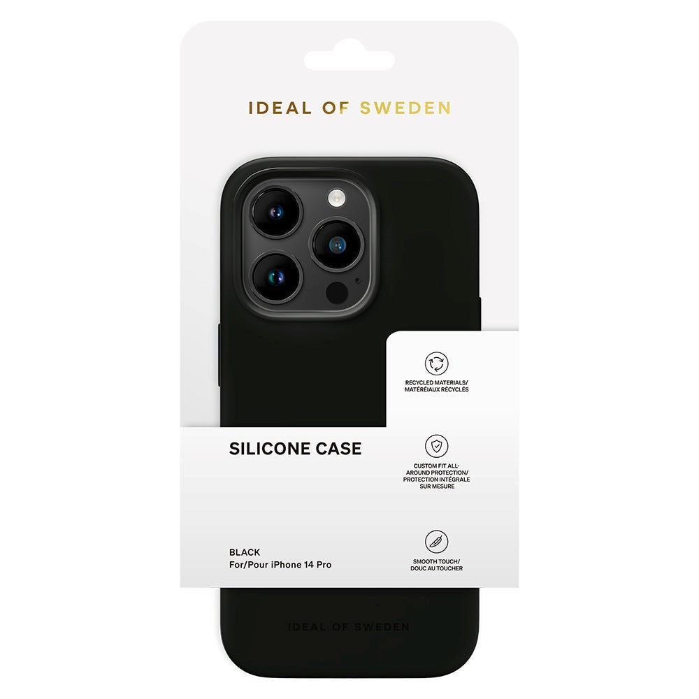 iDeal Of Sweden iPhone 14 Pro Silicone Case - Black