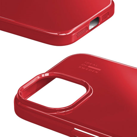 iPhone 17e / 16e / 15 / 14 / 13 iDeal of Sweden Slim Case - MagSafe Compatible - Power Red