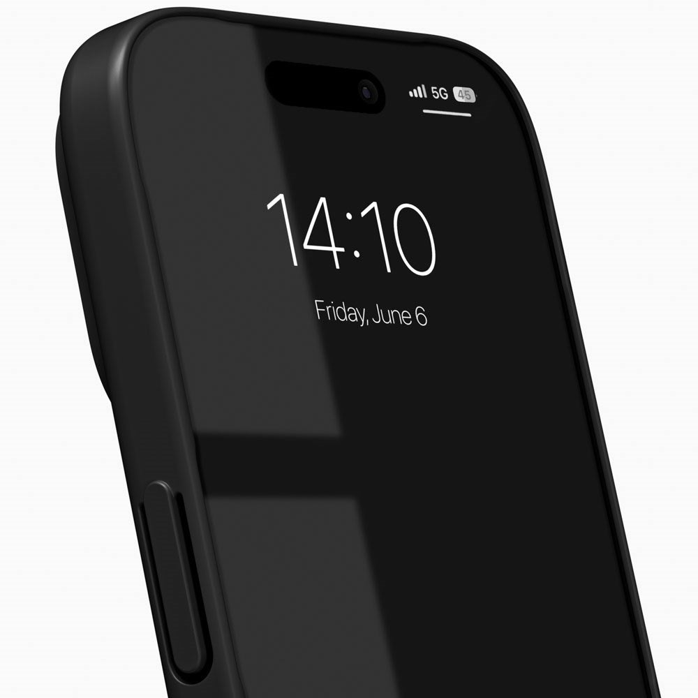 iPhone 16 iDeal of Sweden Slim Case - MagSafe Compatible - Matte Black