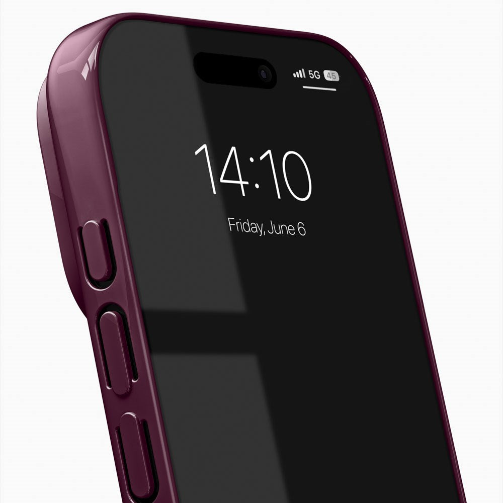 iPhone 18 Pro / 17 Pro iDeal of Sweden Slim Case - MagSafe Compatible - Glossy Cherry