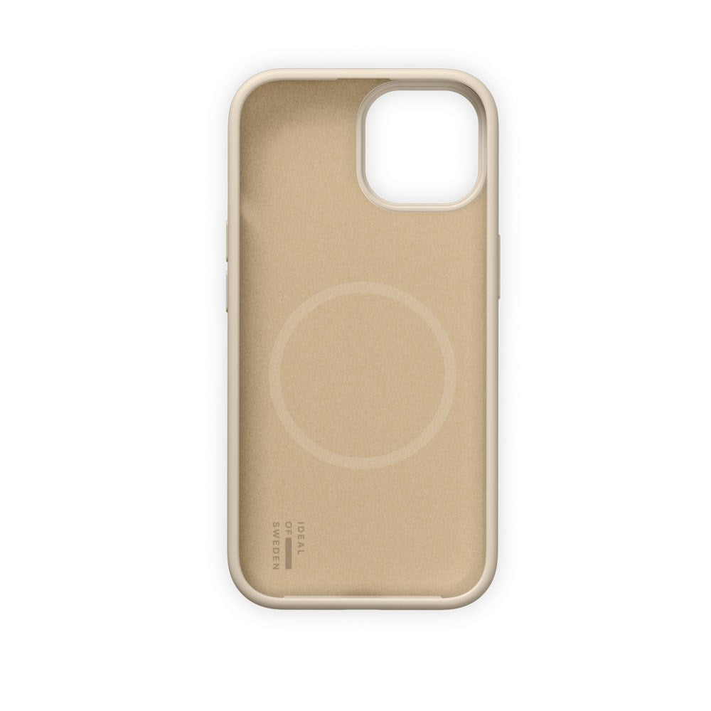 iPhone 17e / 16e / 15 / 14 / 13 iDeal of Sweden Soft Swirl Silicone Case - MagSafe Compatible - Cloud Dancer