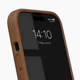 iPhone 17e / 16e / 15 / 14 / 13 iDeal of Sweden Soft Swirl Silicone Case - MagSafe Compatible - Salted Caramel