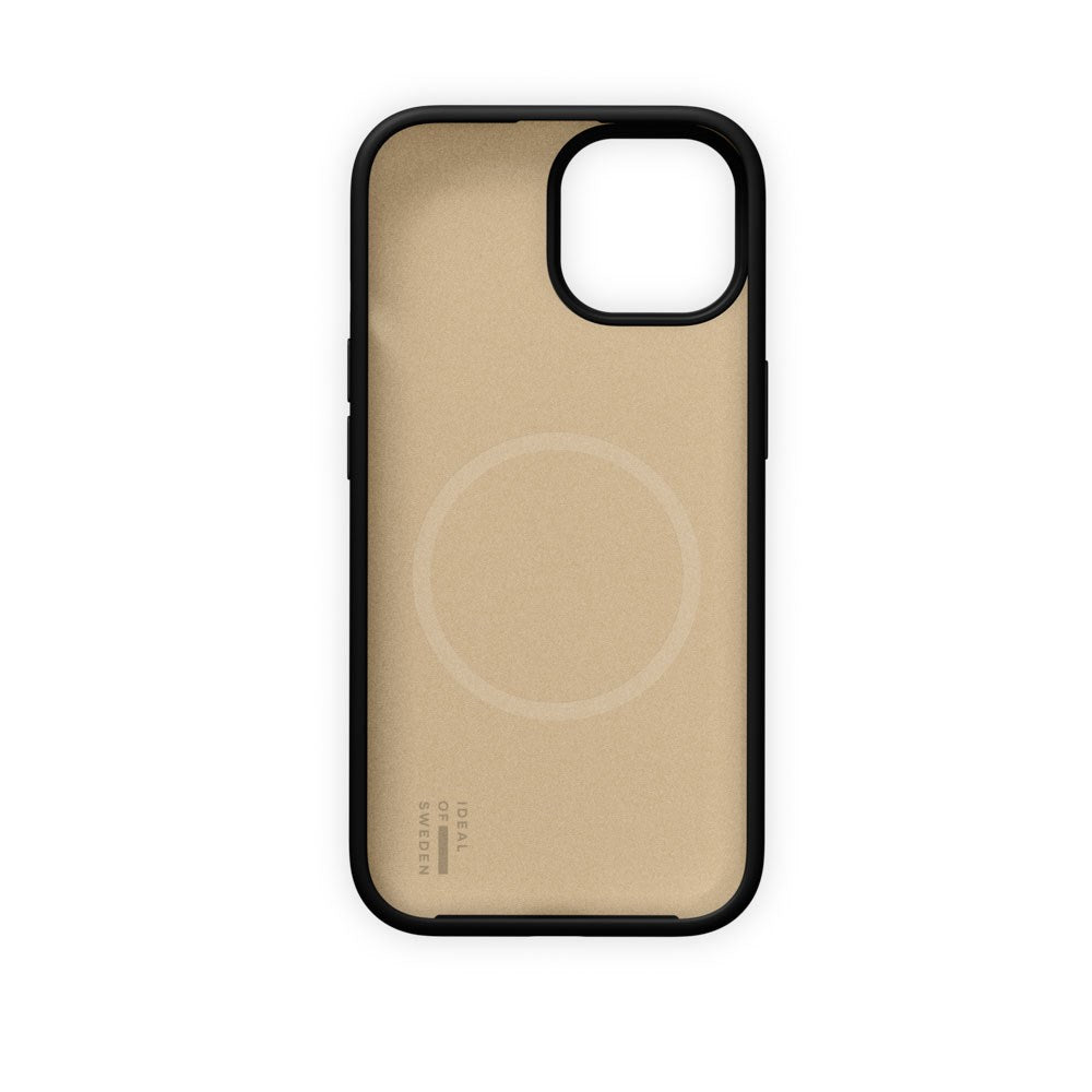 iPhone 17e / 16e / 15 / 14 / 13 iDeal of Sweden Soft Swirl Silicone Case - MagSafe Compatible - Velvet Black