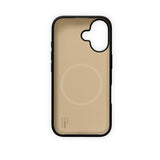 iPhone 16 iDeal of Sweden Soft Swirl Silicone Case - MagSafe Compatible - Velvet Black