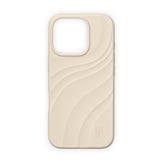 iPhone 16 Pro iDeal of Sweden Soft Swirl Silicone Case - MagSafe Compatible - Cloud Dancer