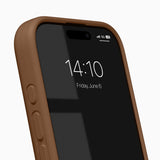 iPhone 16 Pro iDeal of Sweden Soft Swirl Silicone Case - MagSafe Compatible - Salted Caramel