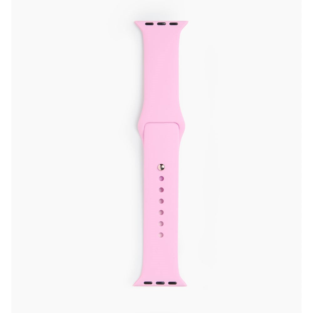 Apple Watch (38/40/SE/41/42mm) iDeal of Sweden Silicone Watch Strap - Size M/L - Bubblegum Pink