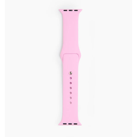 Apple Watch (38/40/SE/41/42mm) iDeal of Sweden Silicone Watch Strap - Size M/L - Bubblegum Pink