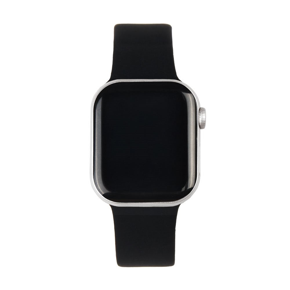 Apple Watch (38/40/SE/41/42mm) iDeal of Sweden Silicone Watch Strap - Size M/L - Black