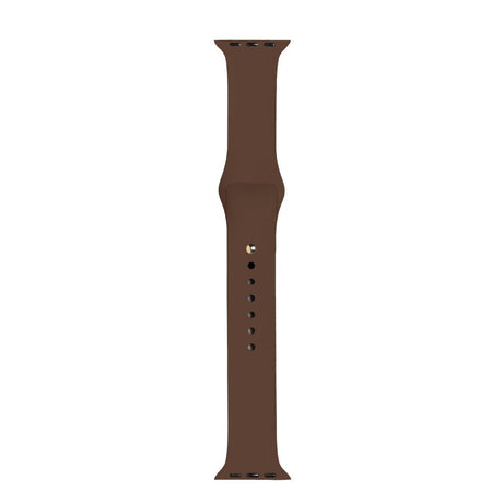 Apple Watch (42/44/SE/45/46/49mm) iDeal of Sweden Silicone Watch Strap - Size M/L - Mocha Mousse