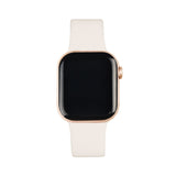 Apple Watch (42/44/SE/45/46/49mm) iDeal of Sweden Silicone Watch Strap - Size M/L - Cloud Dancer
