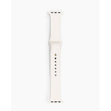 Apple Watch (42/44/SE/45/46/49mm) iDeal of Sweden Silicone Watch Strap - Size M/L - Cloud Dancer