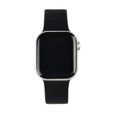 Apple Watch (42/44/SE/45/46/49mm) iDeal of Sweden Silicone Watch Strap - Size S/M - Black