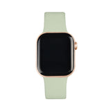 Apple Watch (42/44/SE/45/46/49mm) iDeal of Sweden Silicone Watch Strap - Size S/M - Sage Green