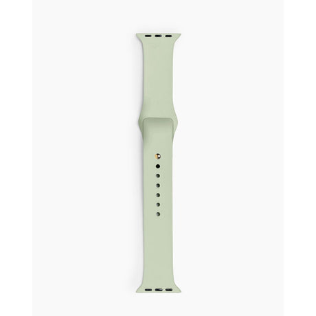 Apple Watch (42/44/SE/45/46/49mm) iDeal of Sweden Silicone Watch Strap - Size S/M - Sage Green