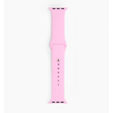 Apple Watch (42/44/SE/45/46/49mm) iDeal of Sweden Silicone Watch Strap - Size S/M - Bubblegum Pink