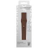 Apple Watch (42/44/SE/45/46/49mm) iDeal of Sweden Silicone Watch Strap - Size S/M - Mocha Mousse