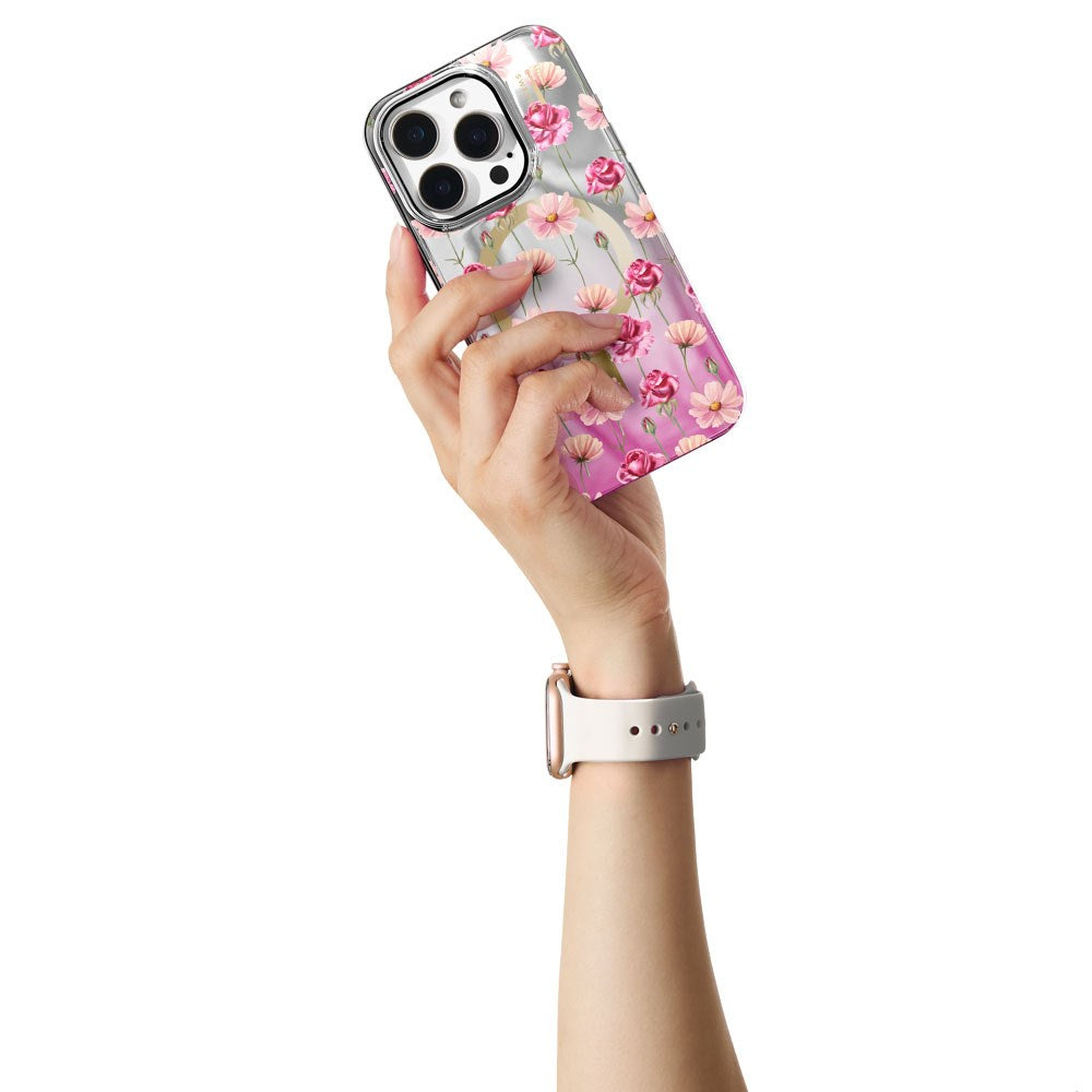 Apple Watch (42/44/SE/45/46/49mm) iDeal of Sweden Silicone Watch Strap - Size S/M - Cloud Dancer