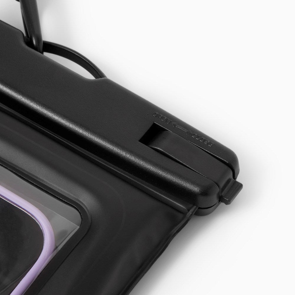 iDeal of Sweden Universal Waterproof Case with Adjustable Strap - Black (Max. Mobile Size: 220 x 120 mm)