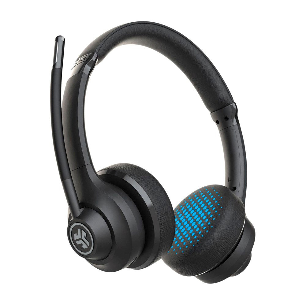 JLab GO WORK Wireless Headphones - On-Ear - Black