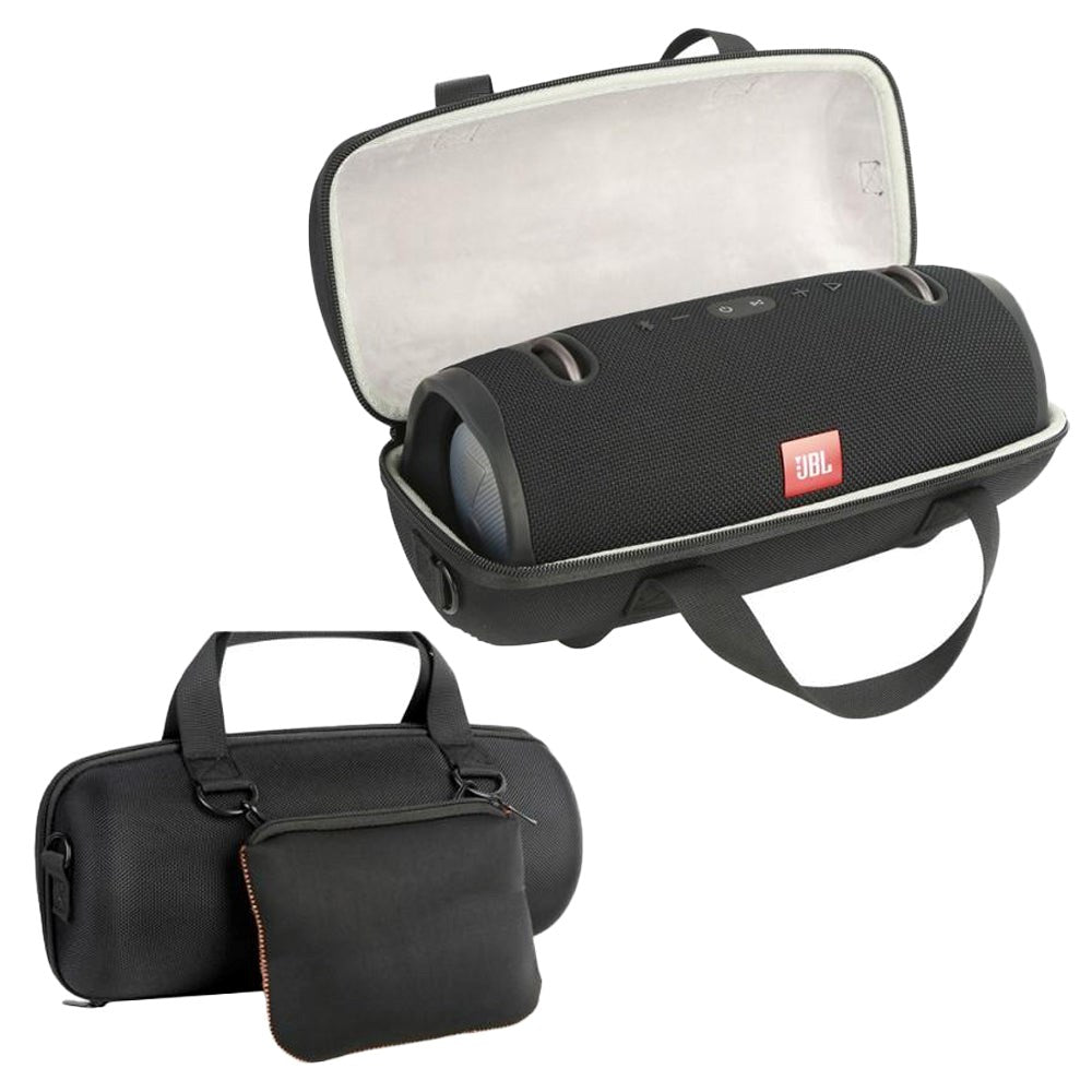 Speaker Case For JBL Xtreme (3/2) w. Zipper & Strap - Black