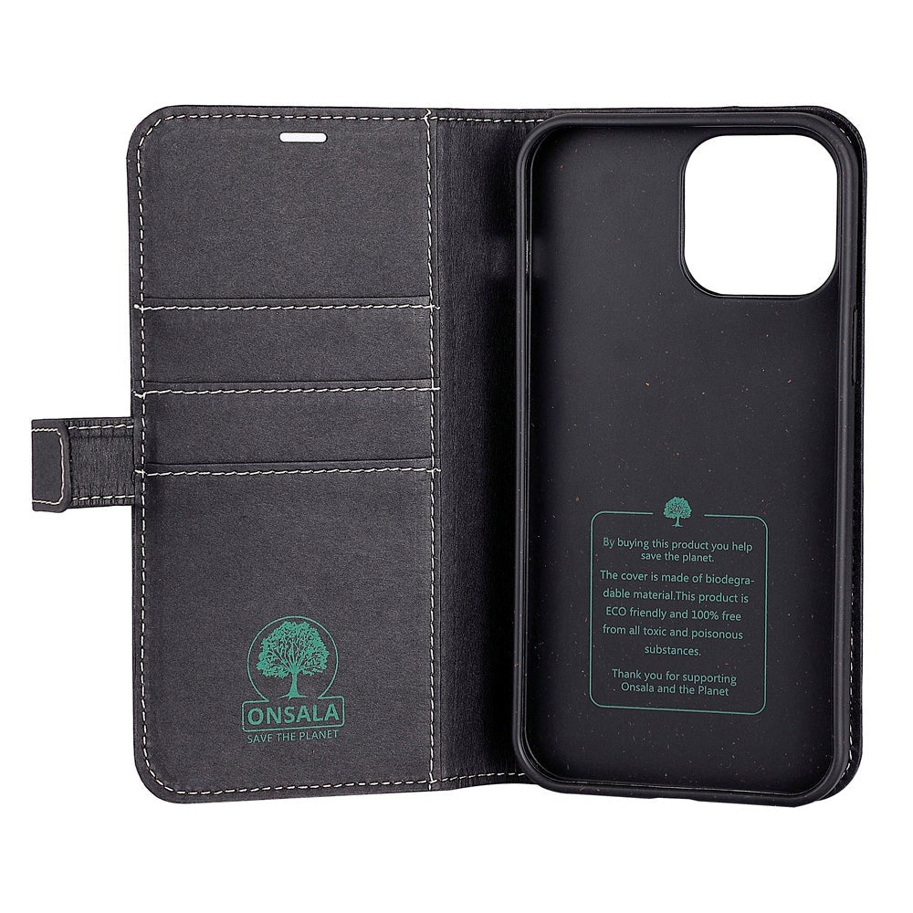 iPhone 11 Pro GEAR Onsala Eco Wallet - Degradable Wallet Case - Black