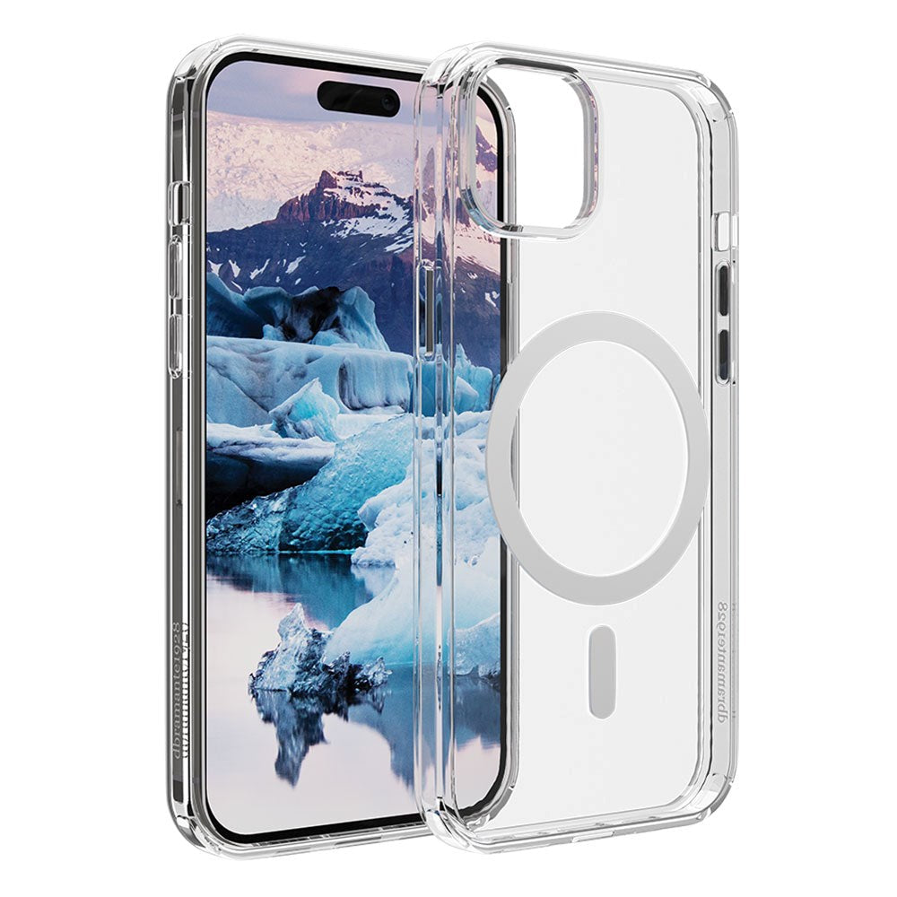 iPhone 15 dbramante1928 Iceland Pro Case - 100% Recycled Plastic - MagSafe Compatible - Transparent