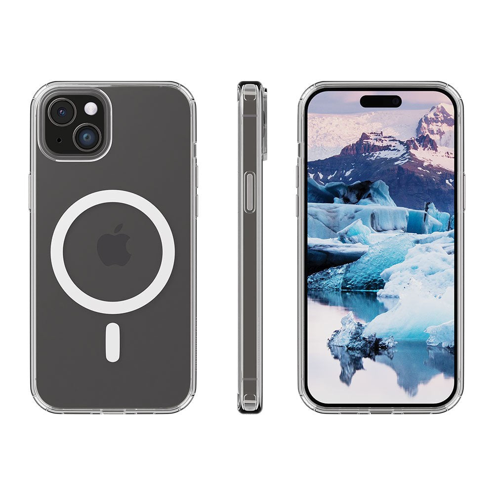 iPhone 15 dbramante1928 Iceland Pro Case - 100% Recycled Plastic - MagSafe Compatible - Transparent