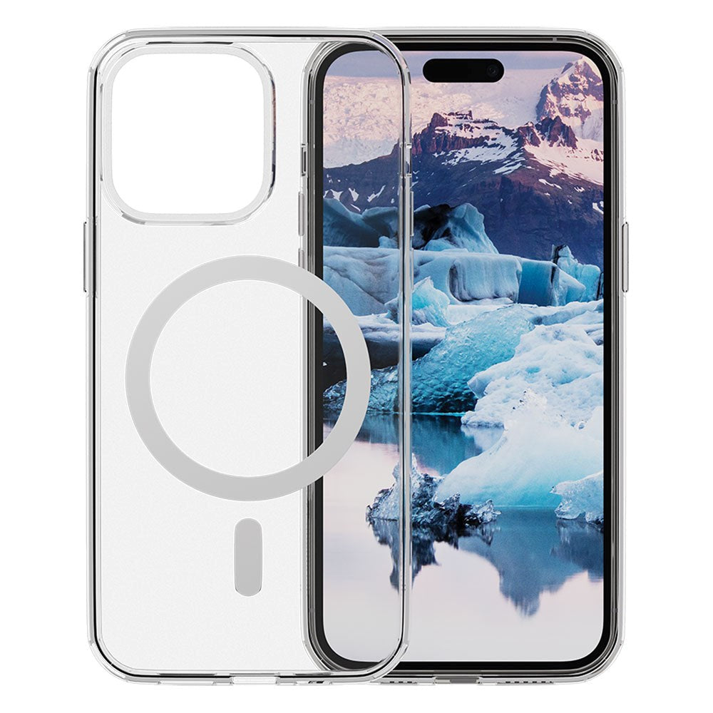 iPhone 15 Pro dbramante1928 Iceland Pro Case - 100% Recycled Plastic - MagSafe Compatible - Transparent