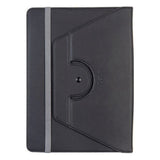 Universal 10" Gecko Easy-Click Leather Case - Black