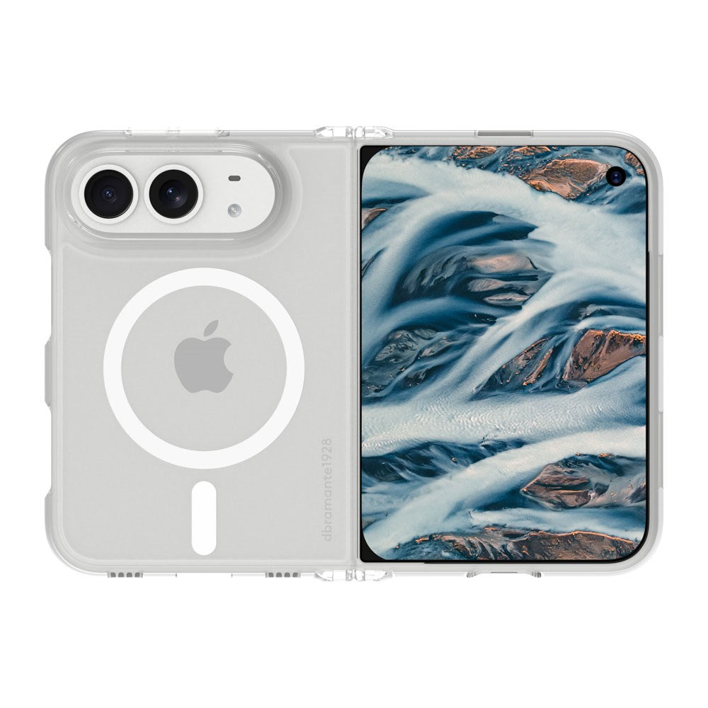 iPhone Duo dbramante1928 Iceland Pro Case - MagSafe Compatible - Clear