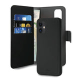 iPhone 12 Mini Puro Case Wallet Detachable 2-In-1 Black