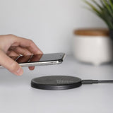 Native Union Drop 10W Fast Charge Wireless Charger Slate - Black