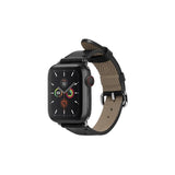 Apple Watch (42/44/SE/45/46/49mm) Native Union Classic Strap in Genuine Leather - Black